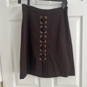 Carmen Chocolate Brown Skirt - Size 2